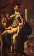 Girolamo Parmigianino The Madonna with the Long Neck Spain oil painting artist